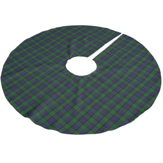 Blackwatch Tartan Kerstboom Rok (Gekanteld)