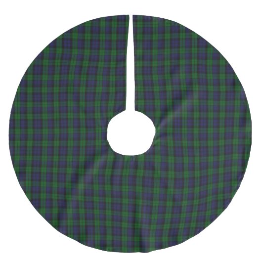 Blackwatch Tartan Kerstboom Rok (Voorkant)