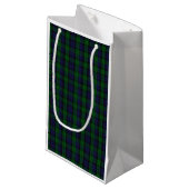 Blackwatch Tartan Klein Cadeauzakje (Voorkant Gekanteld)