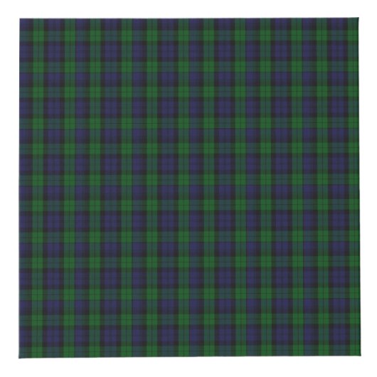 Blackwatch Tartan Kubus (Voorkant)