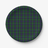 Blackwatch Tartan Papieren Bordje (Voorkant)