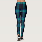 Blackwatch Tartan Pset Leggings (Achterkant)
