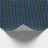 Blackwatch Tartan Royal Scottish Pset Pattern Cadeaupapier (Hoek)
