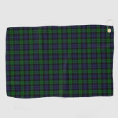 Blackwatch Tartan Royal Scottish Pset Pattern Golfhanddoek (Horizontaal)