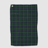 Blackwatch Tartan Royal Scottish Pset Pattern Golfhanddoek (Voorkant)