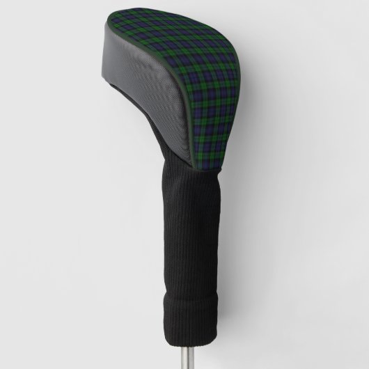 Blackwatch Tartan Royal Scottish Pset Pattern Golfheadcover (Schuin)
