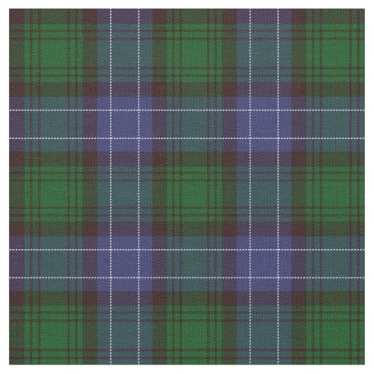 Blackwatch Tartan Stof (Close Up)