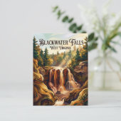 Blackwater Falls State Park West Virginia Briefkaart (Staand voorkant)