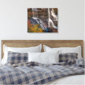 Blackwater Falls State Park | West Virginia Canvas Afdruk (Insitu (Slaapkamer))