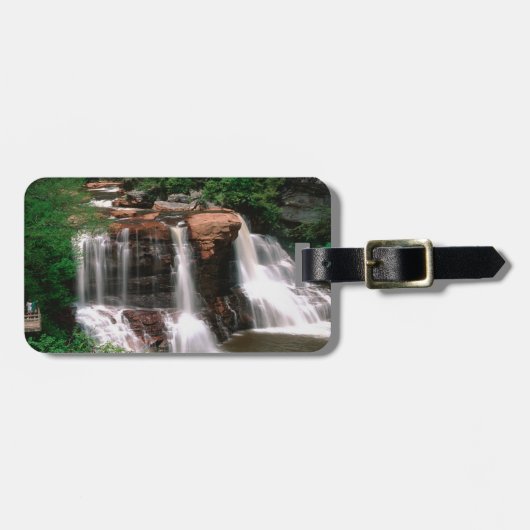 Blackwater Falls, West Virginia, landschappelijk, Bagagelabel (Voorkant horizontaal)