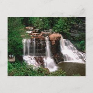 Blackwater Falls, West Virginia, landschappelijk, Briefkaart