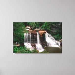 Blackwater Falls, West Virginia, landschappelijk, Canvas Afdruk