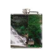 Blackwater Falls, West Virginia, landschappelijk, Heupfles (Achterkant)