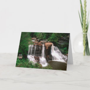 Blackwater Falls, West Virginia, landschappelijk, Kaart