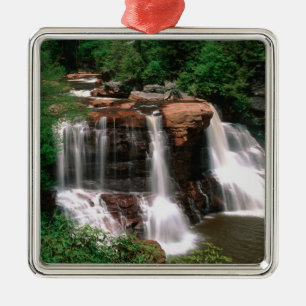 Blackwater Falls, West Virginia, landschappelijk, Metalen Ornament