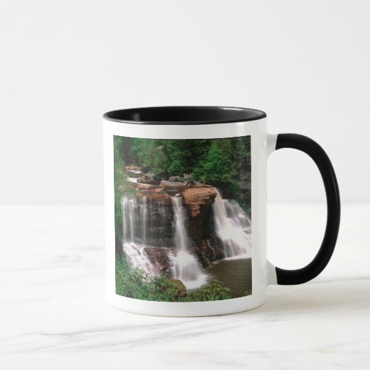 Blackwater Falls, West Virginia, landschappelijk, Mok (Rechts)
