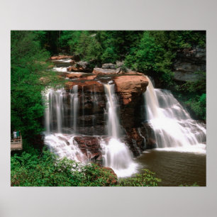 Blackwater Falls, West Virginia, landschappelijk, Poster
