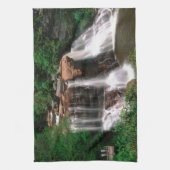 Blackwater Falls, West Virginia, landschappelijk, Theedoek (Verticaal)