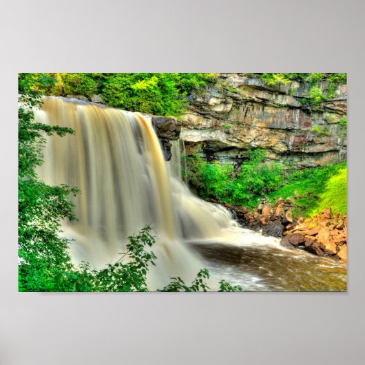 Blackwater Herfsten, West Virginia. Poster (Voorkant)