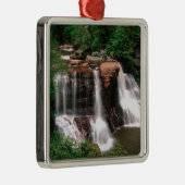 Blackwater Herfsten, West Virginia, schilderachtig Metalen Ornament (Rechts)