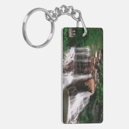 Blackwater Herfsten, West Virginia, schilderachtig Sleutelhanger (Voorkant Links)