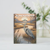 Blackwater National Wildlife Refuge in Maryland Briefkaart (Staand voorkant)