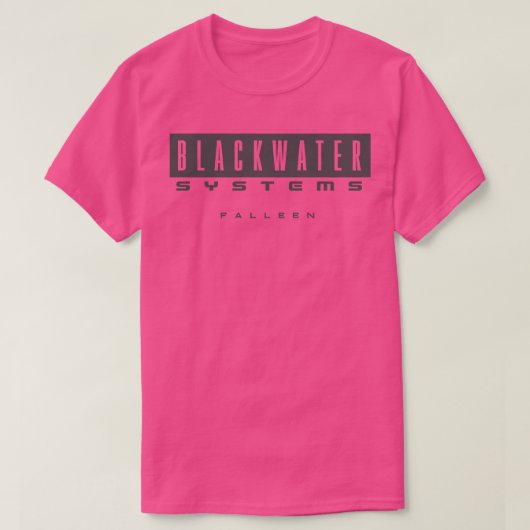 Blackwater Systems T-shirt (Design voorkant)