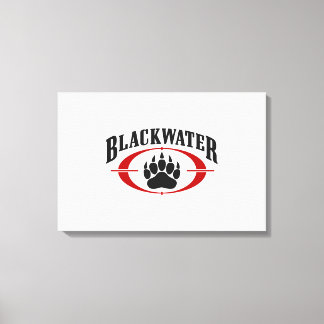 Blackwater USA Security Canvas Afdruk