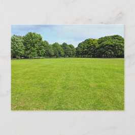 Blackweir Fields, Bute Park, Cardiff, Wales. Briefkaart