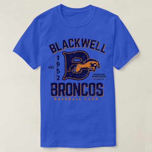 Blackwell Broncos 1 T-shirt (Design voorkant)