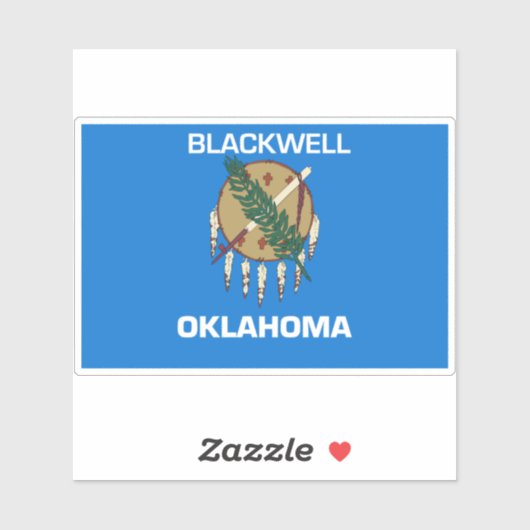 Blackwell Oklahoma Sticker (Vel)