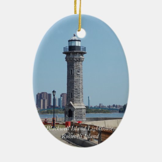 Blackwell wel. Licht, Roosevelt. NYC Ornament 1 (Achterkant)