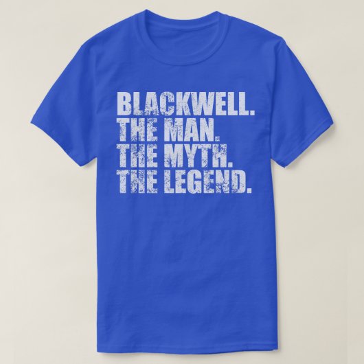 BlackwellBlackwell Achternaam Blackwell T-shirt (Design voorkant)