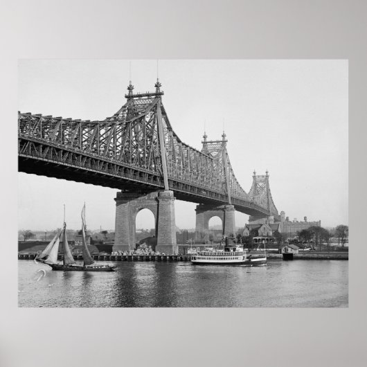 Blackwell's Island Bridge Poster (Voorkant)