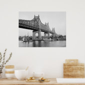 Blackwell's Island Bridge Poster (Keuken)