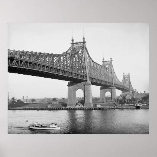 Blackwell's Island Bridge Poster (Voorkant)