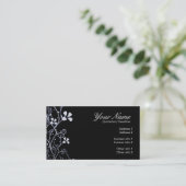 BlackWhite Florali Visitekaartje (Staand voorkant)