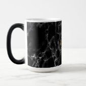 BlackWhite Marble Mok Gift met Custom Your Letter (Links)
