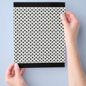 BlackWhitePolkaDots Flyer (Hand)