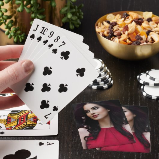 BlackWhiteRed playing cards Pokerkaarten (Insitu)