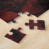 Blackwing Moon - AI Fantasie Digitale Kunstprint Legpuzzel (Zijkant)