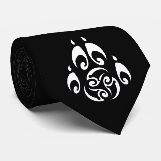 Blackwolf Majik Tribal Goddess Paw - Stropdas (Opgerold)