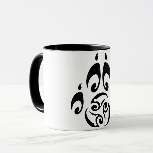 Blackwolf Majik Tribal Paw Mok (groot) (Voorkant links)