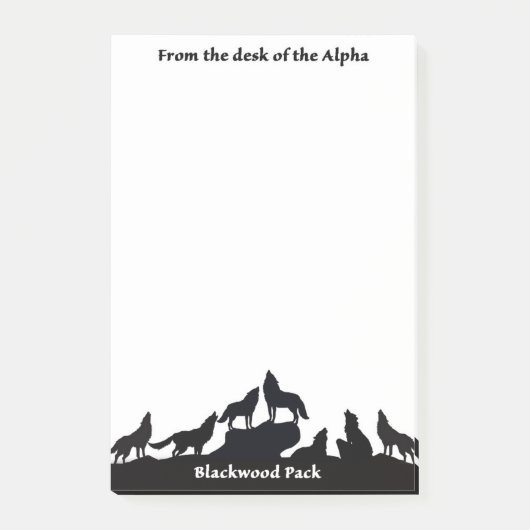 Blackwood Pack Alpha Notes (Voorkant)