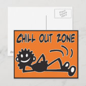 Blacky Chill Out Briefkaart (Voorkant / Achterkant)