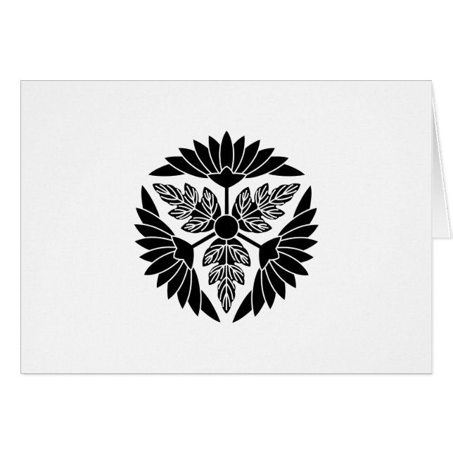 Blad bij chrysanthemumwiel (Voorkant Horizontaal)