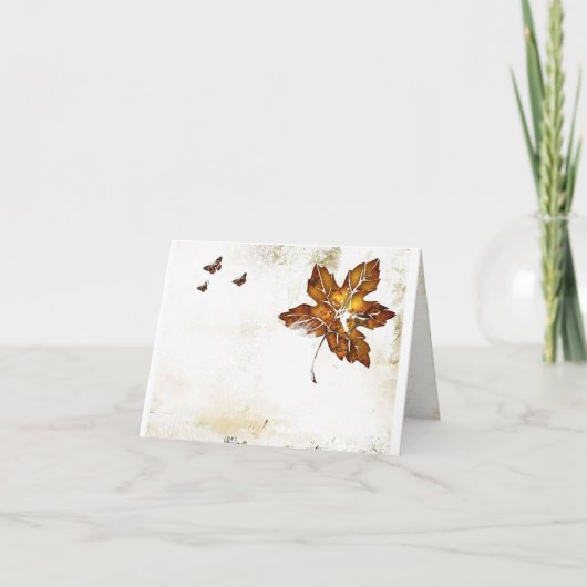 blad-blanco kaart (Voorkant)