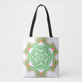 Blad boodschappentas tote bag