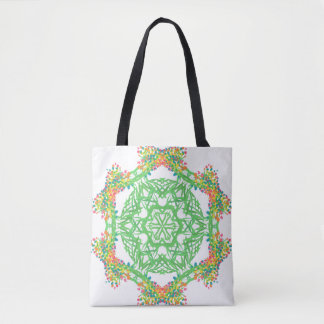 Blad boodschappentas tote bag
