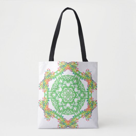 Blad boodschappentas tote bag (Voorkant)